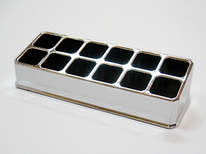 Caja de collar de forma cuadrada inclinada verde elegante - Product Image 4