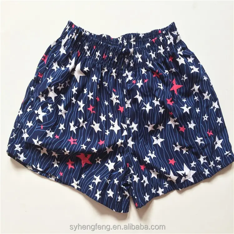 Nouveau style vente chaude homme shorts pantalons de plage avec étoiles