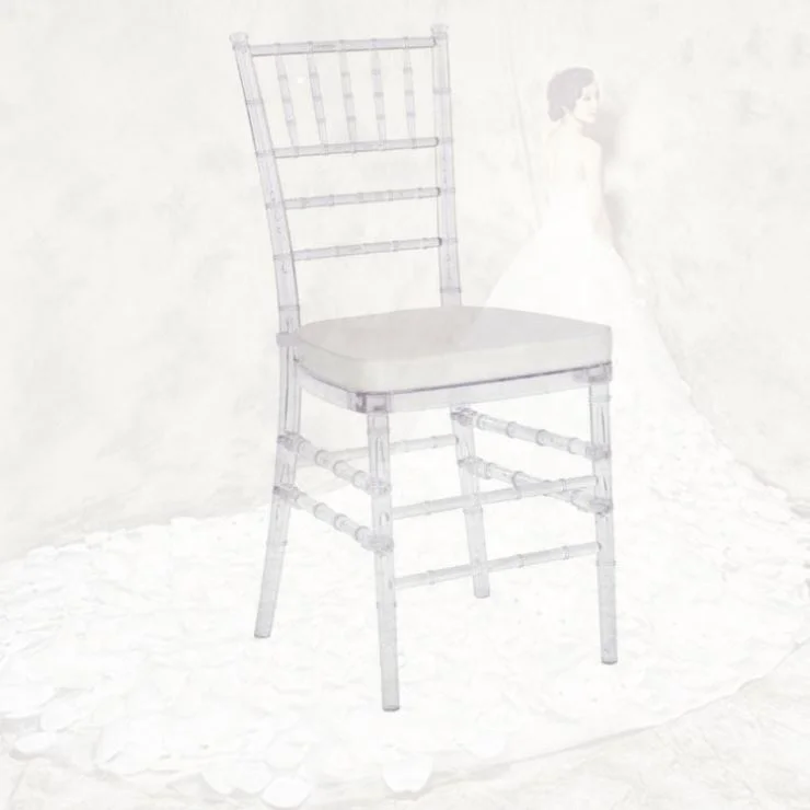 Оптовая продажа, свадебное Прозрачное Кресло И Стул chiavari из акриловой прозрачной смолы