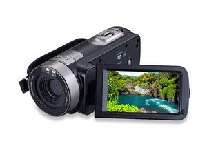 CHAUDE 1080 P HD 16MP 3.0TFT LCD Affichage <span class=keywords><strong>DV</strong></span> Caméra Noir HDV-301PR - Product Image 1