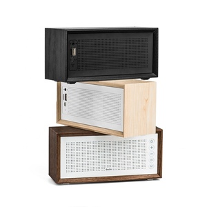 OneDer V2 Bluetooth Loa bằng gỗ Âm Thanh Không Dây với Handfree TF Thẻ Ổ Đĩa USB Có Thể Sạc Lại Biểu Tượng Tùy Chỉnh In Ấn - Product Image 1