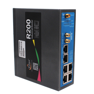 Dual-Band Gigabit Ethernet R200 <span class=keywords><strong>Router</strong></span> không dây 300Mbps Max. Lan dữ liệu công nghiệp 3G <span class=keywords><strong>4G</strong></span> <span class=keywords><strong>LTE</strong></span> VPN tường lửa <span class=keywords><strong>Wifi</strong></span> Kép ban nhạc I/O cổng - Product Image 2