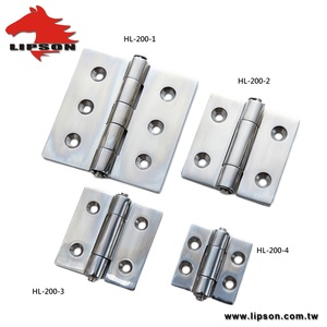 Bisagra de tope para bisagras marinas, equipo de máquina Industrial de HL-200-4, acero inoxidable, SS - Product Image 4