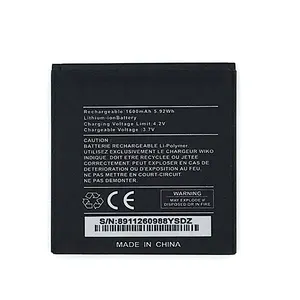 2019 Cina OEM Polimer Baterai Telepon Nirkabel untuk Wiko Cink Slim 1600 MAh 4.2 V Baterai Li-ion