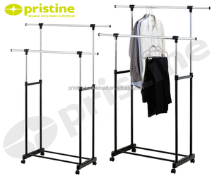 Meubles de rangement ajustables modernes pour la maison Porte-vêtements à double roulement par fabricant taïwanais Vente en gros de fer sur EBay Vente de linge - Product Image 6