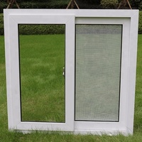 Fournisseur de fenêtres coulissantes en PVC pour maisons et bureaux, fabriquées en Chine, avec verre trempé transparent incassable sur mesure pour cadres en vinyle UPVC et PVC.