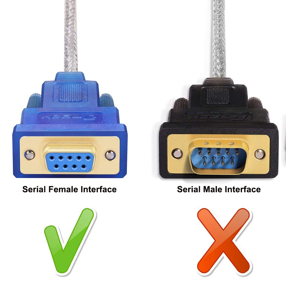 Cavo Adattatore Da USB 2.0 A Porta Seriale RS232 DB25 Maschio (circa 90cm) Con Driver - Foto 2