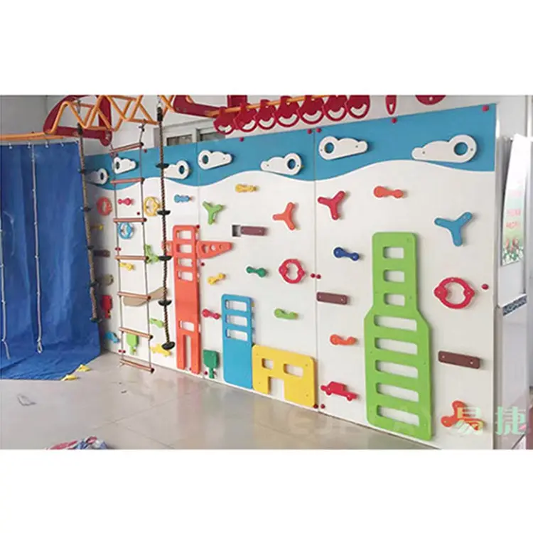 Cheap Price Indoor Climber Artificial Rock Climbing Wall