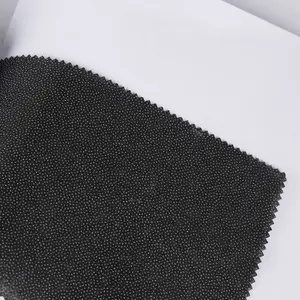 Doublure en tissu de fusion pour vêtement polyester de haute qualité non tissé