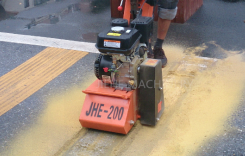 JIEHE 200mm/8 "Fraiseuse d'asphalte à essence à conducteur marchant pour la route - Product Image 6