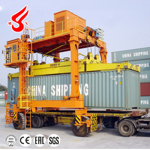 Grue portique à conteneurs de marque Yufei (Henan, Chine) 20T 30T 40T, Grue portique à pneus RTG 2T 5T 10T, Grue mobile à conteneurs - Product Image 3