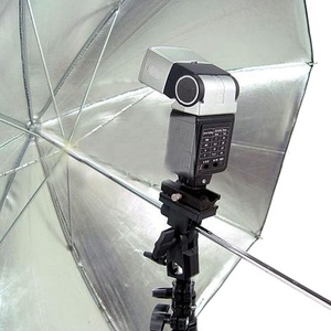 Xoay Hot Shoe Speedlite <span class=keywords><strong>Flash</strong></span> Núi Umbrella Chủ Nhẹ Đứng Bracket Loại B - Product Image 5