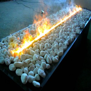 Lò sưởi điện hơi nước 3D 48 inch với các bản ghi hoặc đá cuội sản phẩm giá thấp - Product Image 4