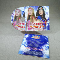 Cd Fabrikant Cd Schijf Muziek Record Cd Duplicatie Afdrukken Met Aangepaste Verpakking
