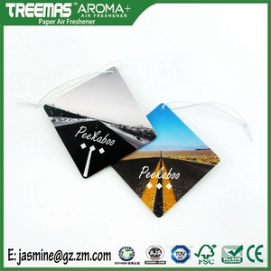 Fábrica china de papel personalizado emoji desafortunada ambientador de aire del coche - Product Image 4