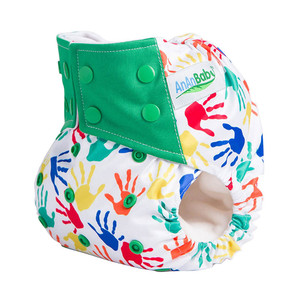 Ananbaby super suave moda impresión todo en uno ecológico impermeable Pul AIO pañal de tela - Product Image 1