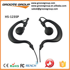 Walkie talkie e cancelamento de ruído gancho over the ear sem fio Bluetooth headset - Product Image 2