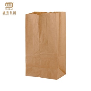 personalizado francés marrón embalaje de alimentos pan Sos de <span class=keywords><strong>la</strong></span> bolsa de papel de Kraft - Product Image 3