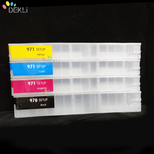 Cartuchos de Tinta de 4 Colores para <span class=keywords><strong>HP</strong></span> <span class=keywords><strong>Officejet</strong></span> <span class=keywords><strong>Pro</strong></span> <span class=keywords><strong>X451dw</strong></span> X476dw, Cartuchos al por Mayor con Chip de Reinicio Automático - Product Image 2