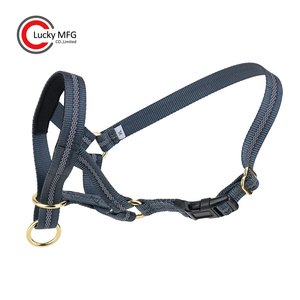 Hundehalfter mit Sicherheitsgurt, gepolstertes Kopfgeschirr für kleine, mittelgroße und große Hunde - Product Image 2