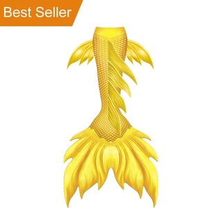 <strong>Swimming</strong> <strong>Mermaid</strong> Skin Tail With Top Bikini Swimwear <strong>Mermaid</strong> Bikini Set <strong>Swimming</strong> <strong>Costumes</strong> - Product Image 2