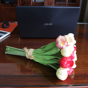 Bunga Tulip Buatan LED, Bunga Tulip Warna-warni untuk Dekorasi Pernikahan dan Rumah - Product Image 2