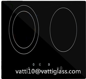 Piano Cottura a Induzione in Vetroceramica Nero - Product Image 2