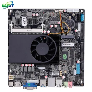 Hiệu Suất Cao Nhanh Chạy I5-2410M Lõi Kép 2.9GHz DC12V 7A 84W Thấp TDP Mini-pcie ALC662 Âm Thanh Micro Bo Mạch Chủ