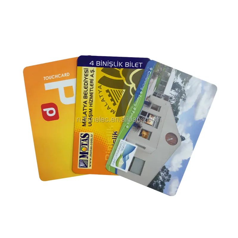 Customized Printing Passive 13.56MHz RFID Paper Ticket Card