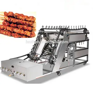 Factory Supply Automatische Vlees Bamboevleespen Doner Kebab Maker Machine Apparatuur