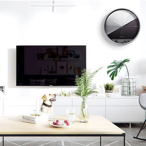 Silver Black 10inch <strong>Clock</strong> <strong>Roman</strong> <strong>Numerals</strong> Metal <strong>Wall</strong> <strong>Clock</strong> - Product Image 4