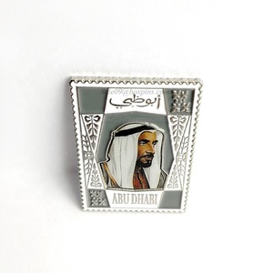 Adesivo de abu dtali para celular, emblema adesivo macio de esmalte uae, novo, 2022 - Product Image 2