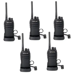 Retevis RT21 Alarm Darurat Scrambler Walkie Talkie UHF400-480MHz VOX Scan Memadamkan Keamanan Handheld Dua Cara Radio