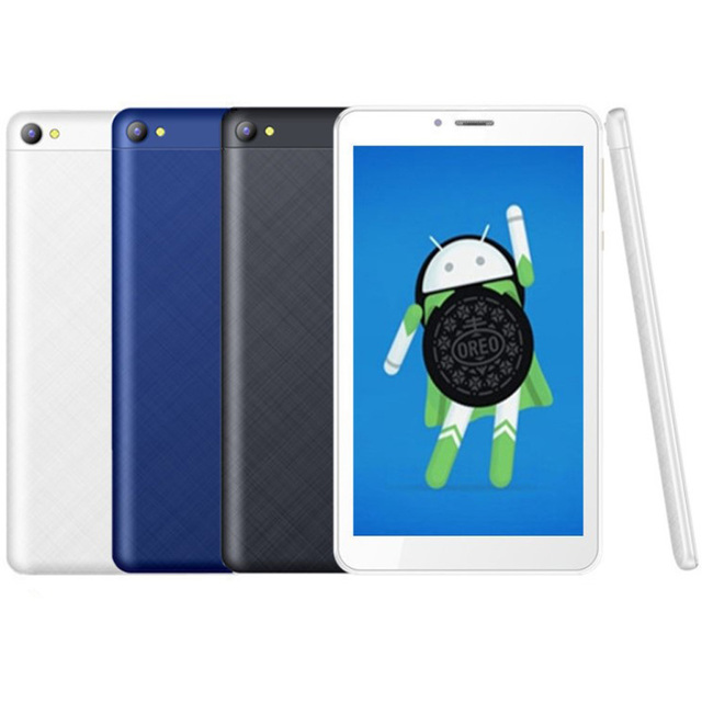 Tablet 7 Inch MTK8321 Quad Core Android 8.1 7 Inch Tablet PC 7 Inch IPS Touch Screen Pc 3G Sim Phablet Mobile Tablet PC Webcam