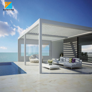 Bioclimática Pergola/Techo Motorizado Persianas De Aluminio A Prueba de agua - Product Image 5