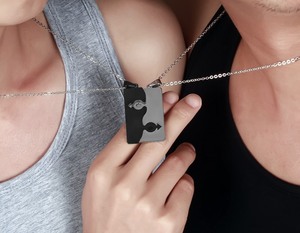 Collier <span class=keywords><strong>Symbole</strong></span> Masculin à la Mode Collier Pendentif Gay pour Couples - Product Image 6