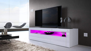 New Design Modern Simple UV High Gloss <strong>TV</strong> Stand LED Light <strong>TV</strong> <strong>Wall</strong> <strong>Cabinet</strong> Units Designs Wood <strong>TV</strong> <strong>Cabinet</strong> - Product Image 3