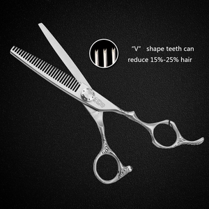<span class=keywords><strong>Forbici</strong></span> <span class=keywords><strong>Professionali</strong></span> Giapponesi MY-6030 <span class=keywords><strong>per</strong></span> Sfoltire i Capelli, Uso in Salone di Parrucchiere - Product Image 5
