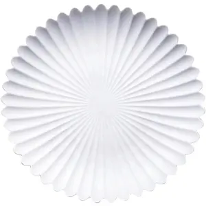 Assiette <span class=keywords><strong>en</strong></span> porcelaine blanche unie <span class=keywords><strong>en</strong></span> céramique de mariage <span class=keywords><strong>en</strong></span> forme de tournesol <span class=keywords><strong>en</strong></span> relief Offre Spéciale d'usine - Product Image 6