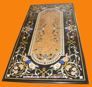 <b>Stone</b> Inlay Dining <b>Table</b> <b>Top</b>, Inlay <b>Stone</b> <b>Table</b>, <b>Stone</b> <b>Table</b> <b>Top</b> - Product Image 1