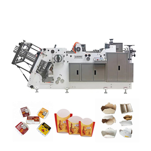 Box Making Machine Machine Burger Box Making Machine High Speed Burger Automatic Paper Lunch Box Making Machine