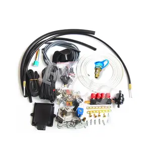 Lpg Conversie Kit Glp Autogas Apparatuur Voor Auto 4 Cilinder 5th Generatie Gas Lp