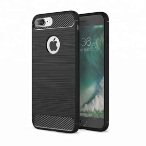 Caso suave de la <span class=keywords><strong>fibra</strong></span> del carbón para Huawei P20 lite cubierta del teléfono móvil - Product Image 1
