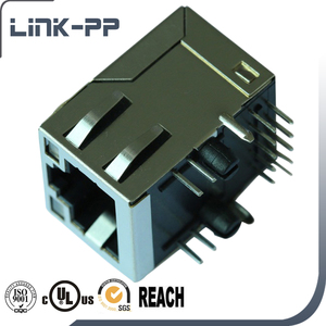 8 Puerto <span class=keywords><strong>RJ45</strong></span> magjack Magnetics <span class=keywords><strong>RJ45</strong></span> tapones 5-6605766-9---LINK-PP es el proveedor preferido de TI Intel - Product Image 1