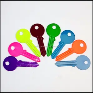 single color paint blank keys