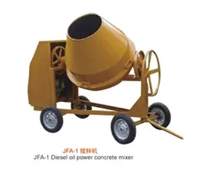 Mini-Diesel Engin Trộn Bê Tông JFA-1 Để bán trong Afria/JFA-1 động cơ diesel điện chạy dầu trộn bê tông