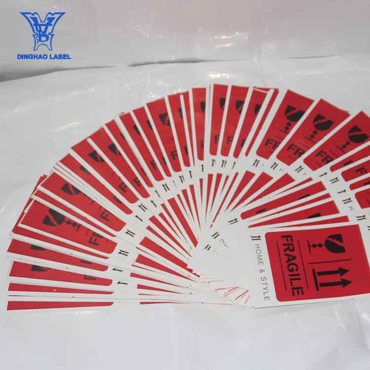 Оптовая продажа продвижение сильный клей вставка предупреждающей