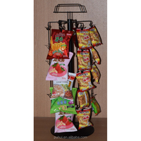 Présentoir en métal avec bande à clip, 20 pièces, promotion de magasin de gros et de détail