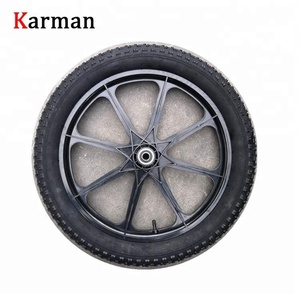 Roda de carrinho de ferramenta 20x3 raio pneu para carrinho de mão - Product Image 6