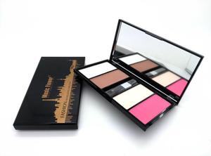 4 colores Concealer Bronzer y highlighter camuflaje neutral primer contorno facial sombra <span class=keywords><strong>de</strong></span> ojos maquillaje <span class=keywords><strong>paleta</strong></span> <span class=keywords><strong>de</strong></span> polvo - Product Image 2